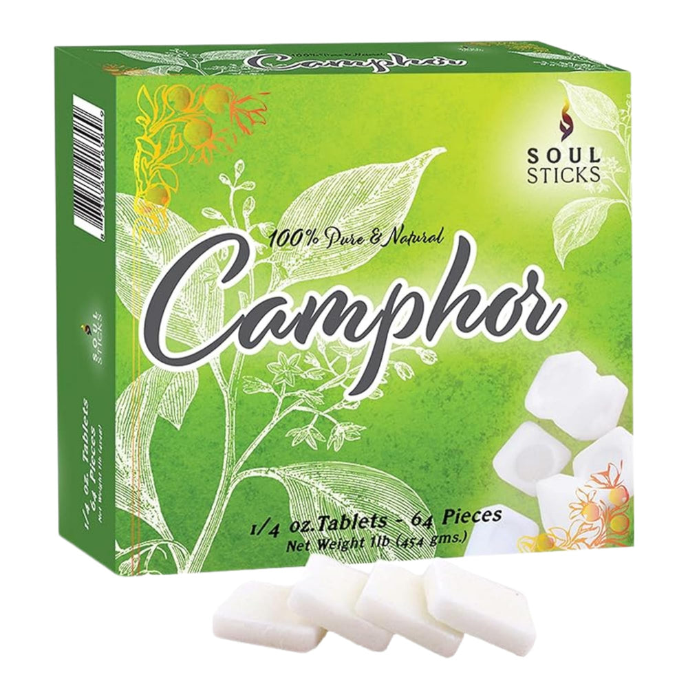 Soul Sticks natural camphor blocks 450g offer pure aroma for calm spaces.