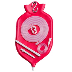 SoulGenie NaturoFloPlus enema bag 4-quart capacity for at-home cleansing.