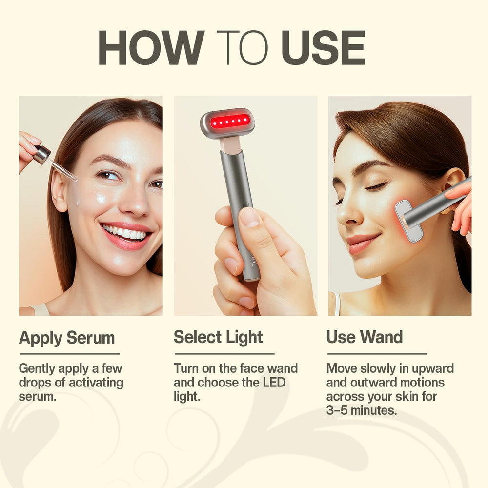 Ergonomic handle on the SOULSPA PURE wand provides secure control.