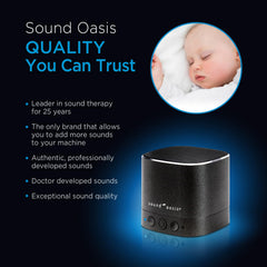 Travel-friendly, compact design fits in a diaper bag or nightstand