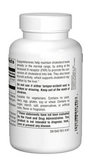 Source Naturals Guggulsterones label close-up highlights vegetarian-friendly formula.