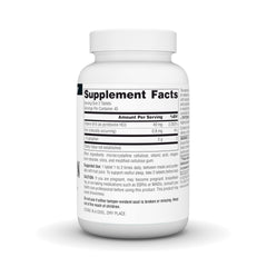 Source Naturals L-Tryptophan tablets closeup supporting daily calm.