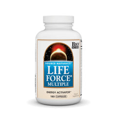 Source Naturals Life Force bottle with capsules for daily vitality
