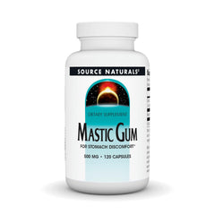 Source Naturals Mastic Gum capsules support digestive comfort.