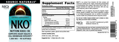Source Naturals NKO Neptune packaging front signaling trusted quality