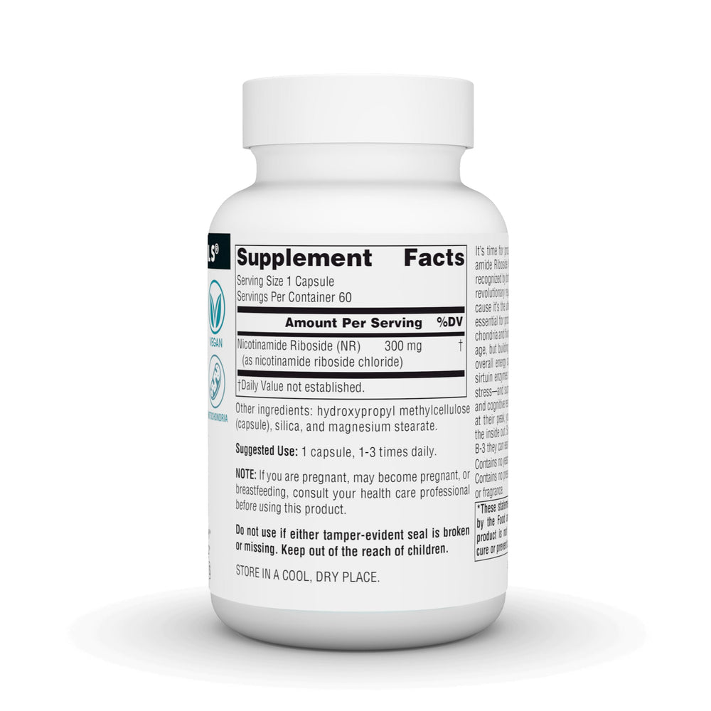 Source Naturals NR capsules ready for daily energy support.