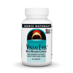 Source Naturals Visual Eyes bottle front for eye support