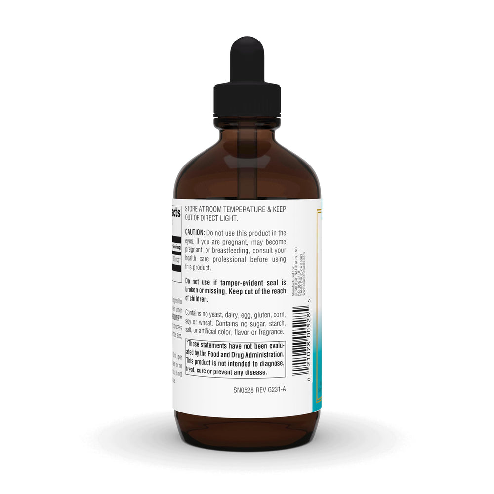 Source Naturals Wellness Colloidal Silver label with product details and usage notes.