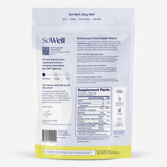 SoWell GLP-1 coconut water hydration base highlighting natural electrolytes.