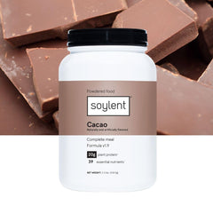 Soylent on the go shake in bottle for travel and gym use