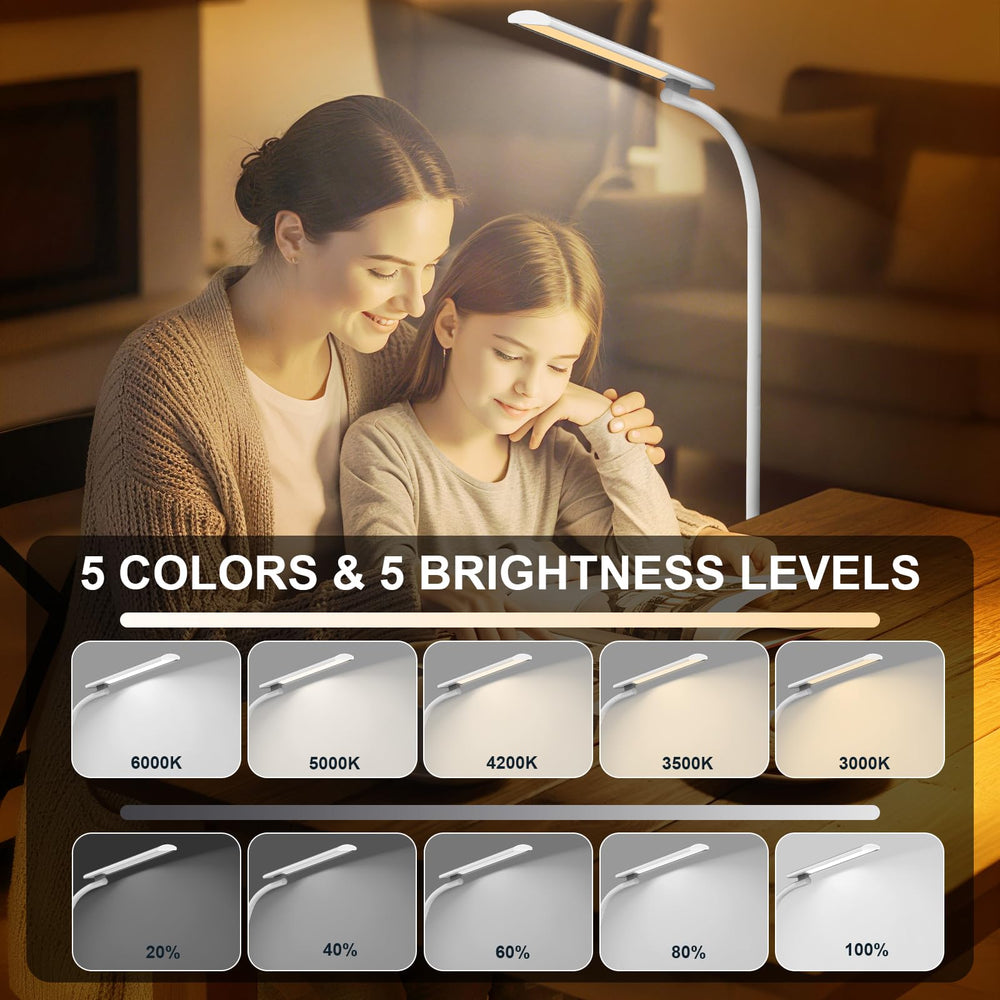 Sozapooty brightness control with five levels from dim to bright