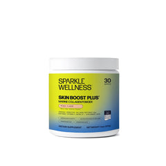 Sparkle Wellness Marine VERISOL bottle pour shows easy mixing for daily skin support