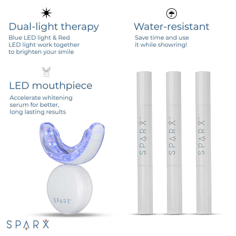 SPARX teeth whitening kit suitable for at-home whitening