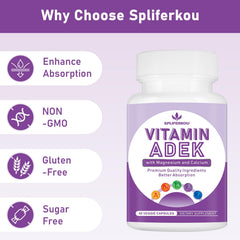 Spliferkou ADEK pour capsules showing smooth intake and balanced formulation