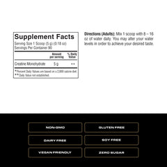 Spoken Creatine Monohydrate in gym setting suggests improved performance during workouts.