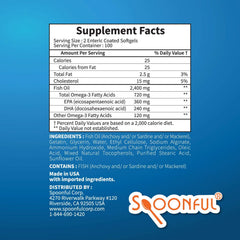 Spoonful NSF-certified label — verified quality and safety throughout production