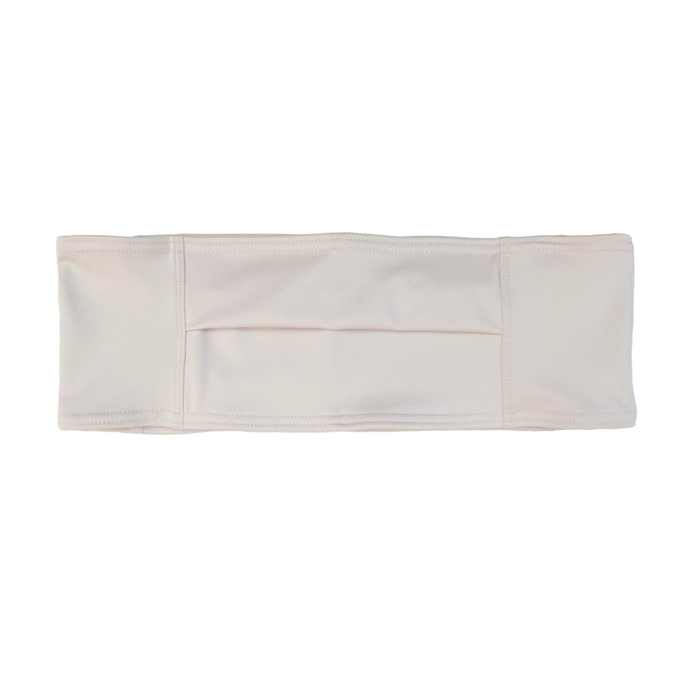 Spoonie Threads Double Pocket Belt abdominal access opening demonstration.