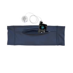 Spoonie Threads Double Pocket Belt zipper front pocket detail for secure storage
