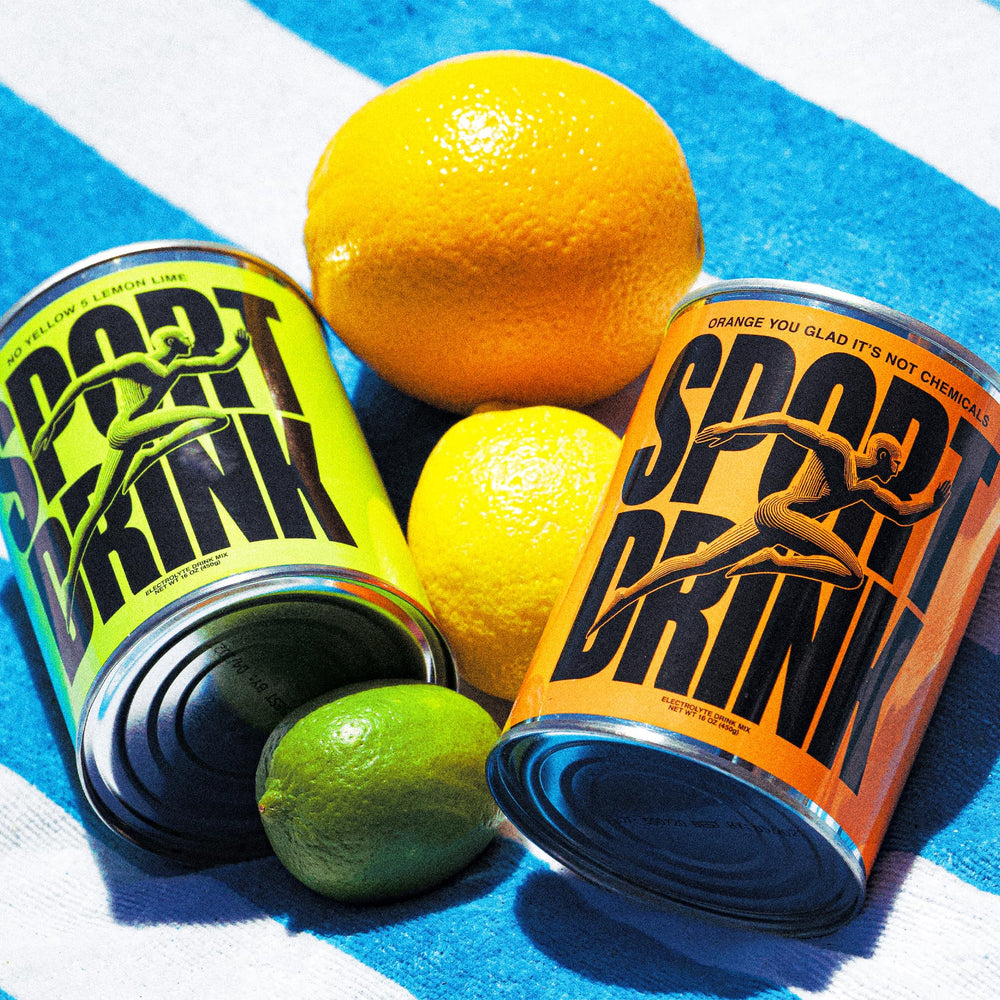 Sport Drink usa-made-small-batch badge signals quality and trust for performance.