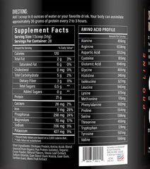 Sport Formula 99 chocolate-flavored powder being dispensed into a glass.