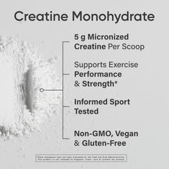 Sports Research Creatine Monohydrate scoop for precise daily dosing and lean muscle support.
