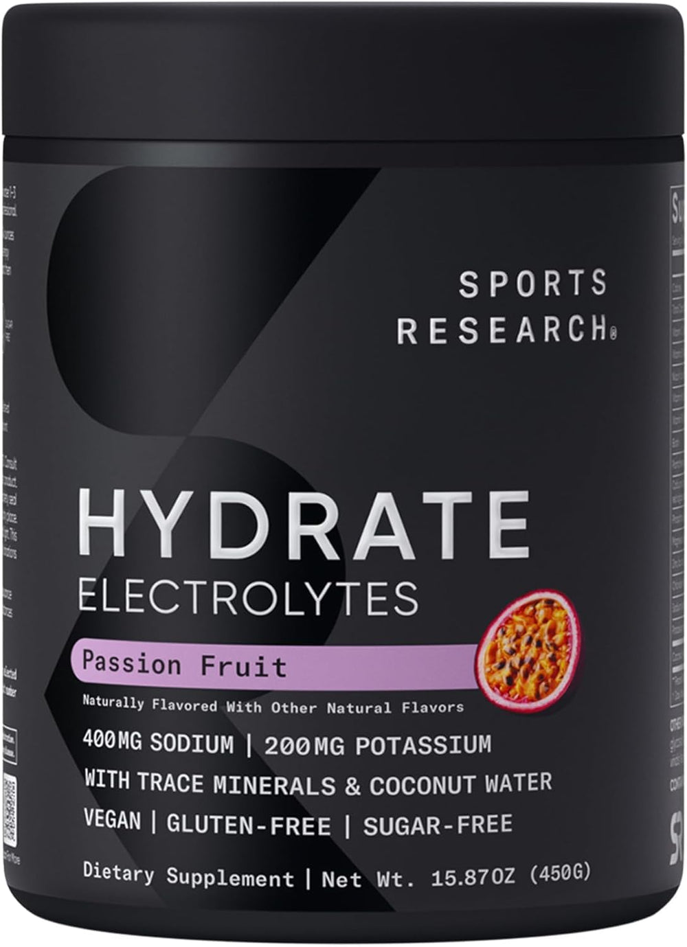 Sports Research Hydrate scoop measuring a serving for precise mixing