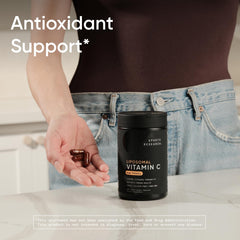 Sports Research Liposomal Vitamin C packaging—eco-friendly label details.