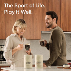 Sports Research gluten free non GMO label on Multi Collagen bottle.