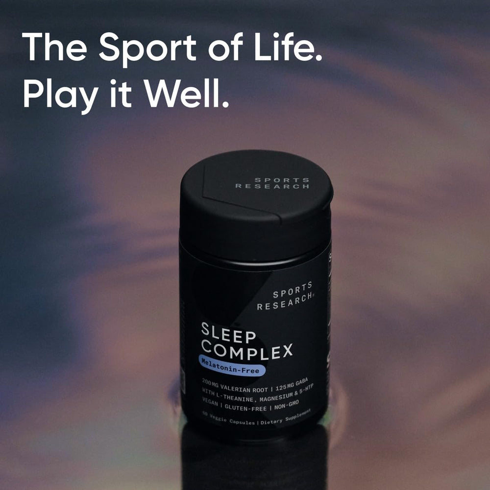 Sports Research Sleep Complex bottle with USA-made seal