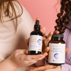 Sprigs Cycle Wave Wheat Germ Oil softgel provides extra nutrition for developing bodies