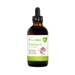 SPRIGS Immuno-X bottle front view for simple daily immune support.