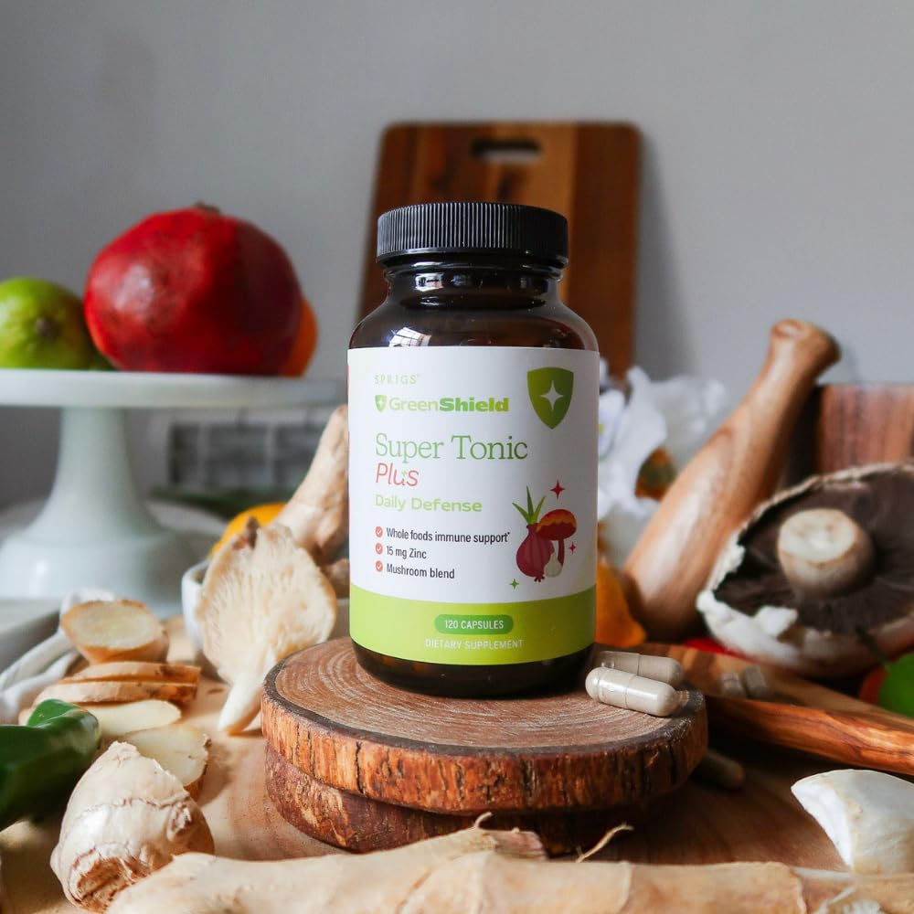 SPRIGS Super Tonic Plus serving suggestion for daily routine