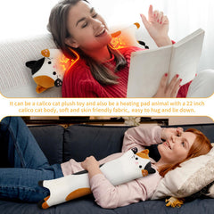 Sprinqdawin Calico Cat Heating Pad vacuum packing recovery helps regain shape.