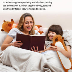 Portable Sprinqdawin Capybara heater plush for home or travel.