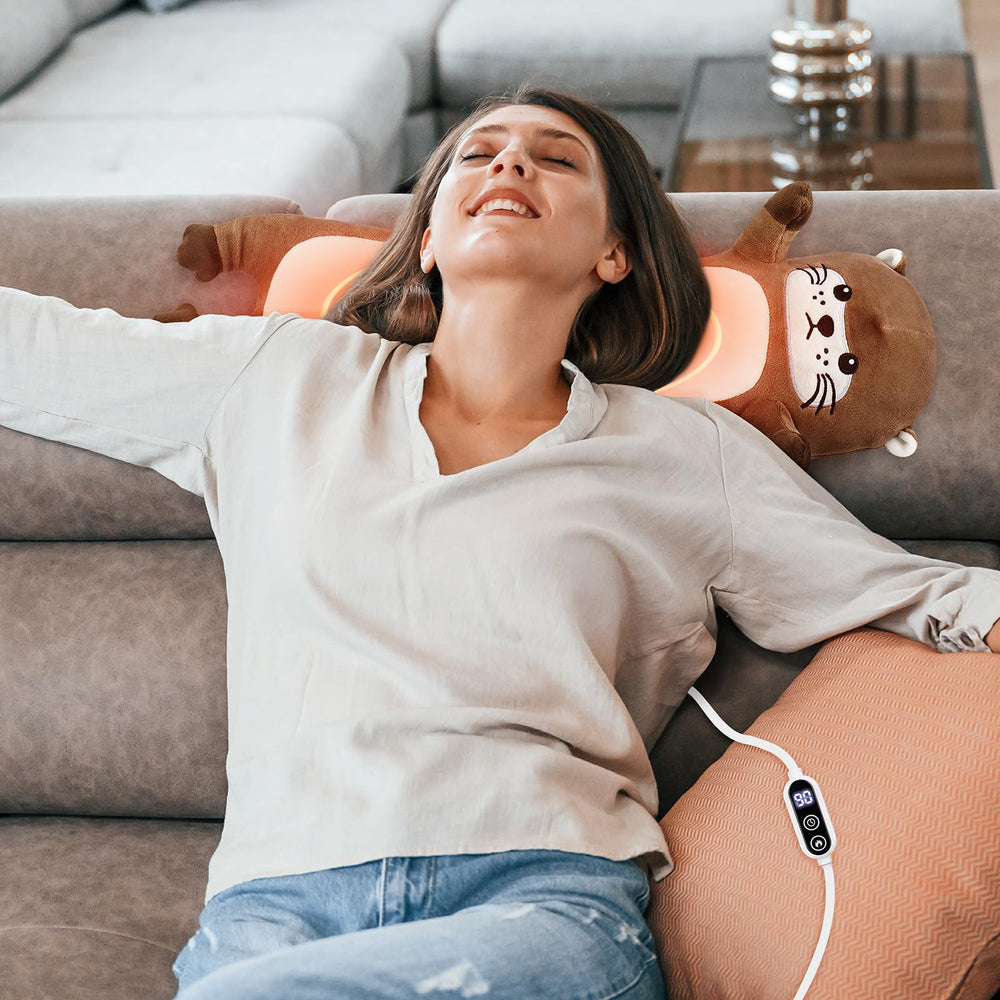 Sprinqdawin Otter heating pad in home or office for versatile use