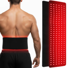 SQUATZ red light wrap front view for at-home recovery and joint relief.