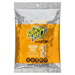 Sqwincher Zero Qwik Stik Orange packaging for on-the-go hydration