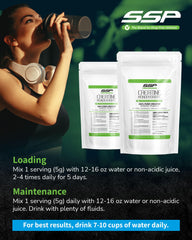 Sports gear beside SSP Creatine Monohydrate for performance-focused routines