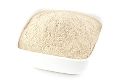 Stakich American Ginseng Root Powder dispensing scoop for easy measuring.