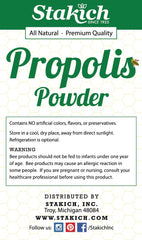 Stakich Bee Propolis powder scoop ready to mix