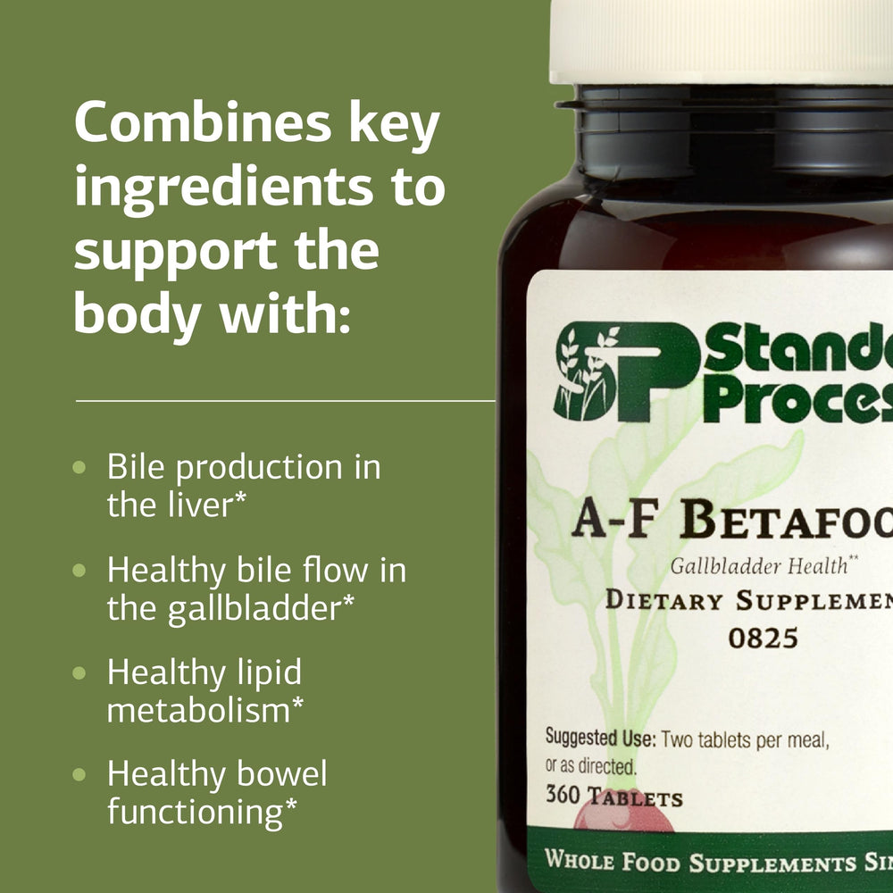 Standard Process Betafood beets ingredient close up for natural biliary support