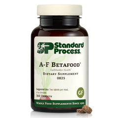 Standard Process A-F Betafood bottle front for gallbladder support