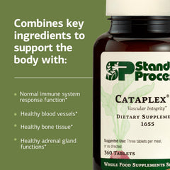 Standard Process Cataplex C bottle front signals trusted immune and connective tissue support.