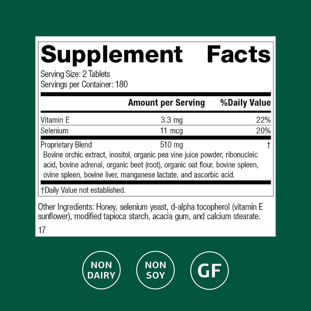 Cataplex E capsules close-up for daily endocrine wellness