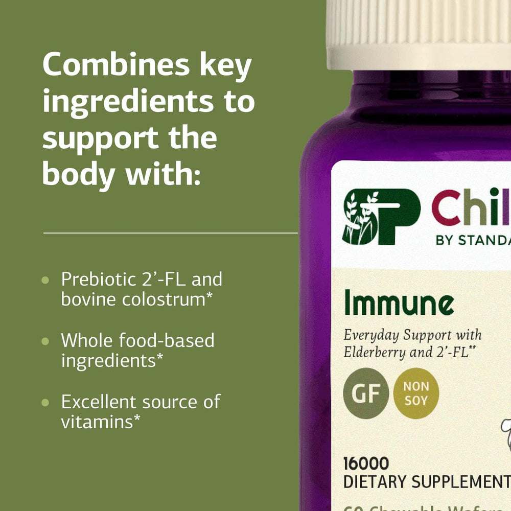 Kids enjoy a fruity wafer for everyday immune wellness