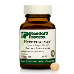 Standard Process Hypothalmex bottle open showing the Cytosol blend for daily wellness