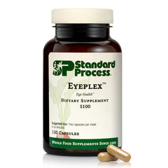 Standard Process Iplex bottle front for eye health support