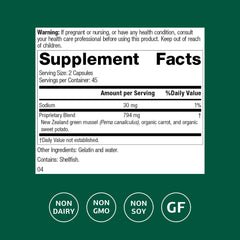 Nutrimere capsules close-up highlighting gluten-free, non-dairy formulation for dietary flexibility.