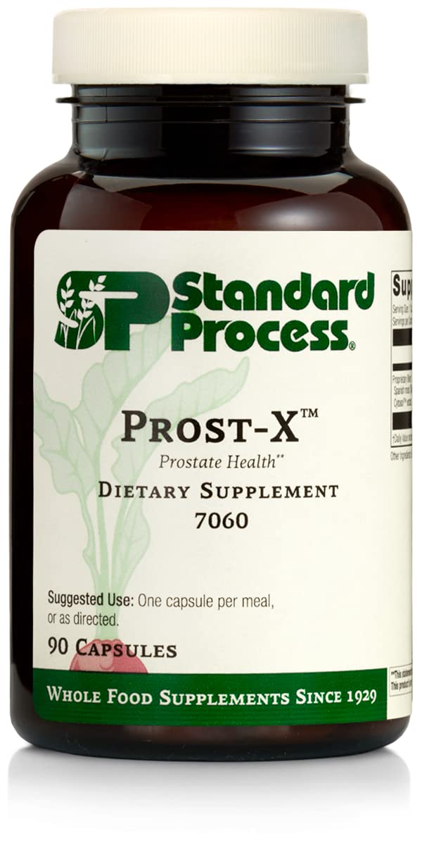 Standard Process Prost-X bottle front emphasizing bone, muscle, and nerve support