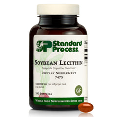 Standard Process Soybean Lecithin softgels support brain health with essential fatty acids